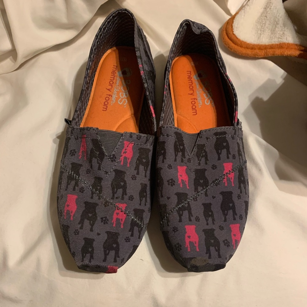 Bobs Skechers dog slip on shoes